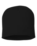 8" Knit Beanie (PRICE INCLUDES UP TO 10K STITCHES)