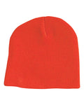 8" Knit Beanie (PRICE INCLUDES UP TO 10K STITCHES)