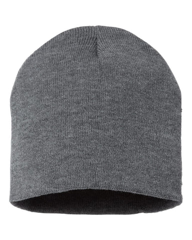 8" Knit Beanie (PRICE INCLUDES UP TO 10K STITCHES)